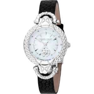 ROBERTO CAVALLI By Franck Mulle - RELOJ CON CORREA DE CUERO
