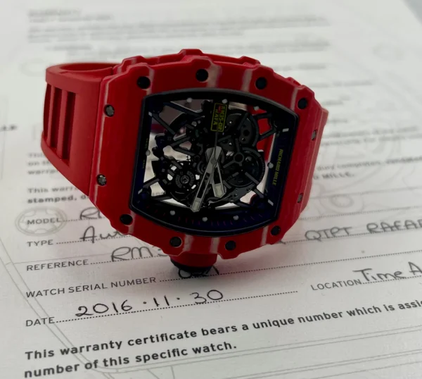 RICHARD MILLE - Rafael Nadal Rm 035-02 AÑO 2016 Conjunto Completo - Image 7