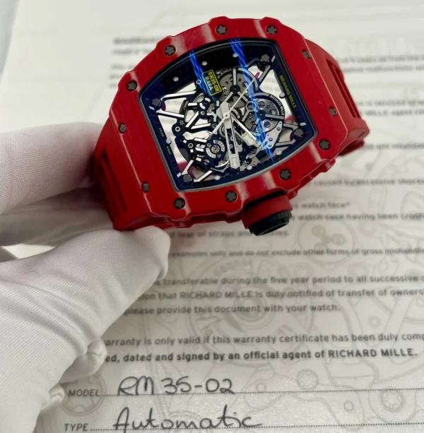 RICHARD MILLE - Rafael Nadal Rm 035-02 AÑO 2016 Conjunto Completo - Image 5