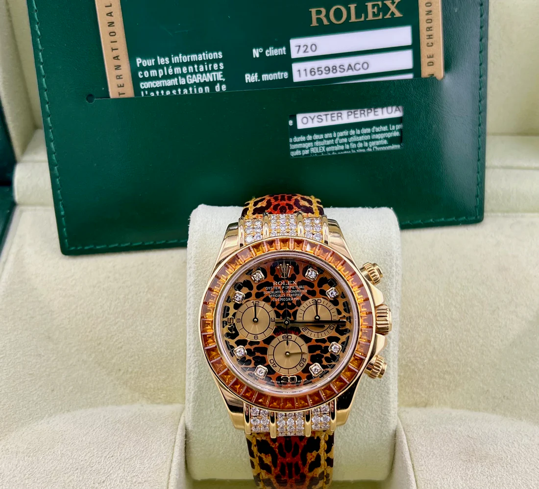 ROLEX Daytona 116598SACO Leopardo - Image 5