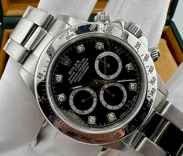ROLEX - DAYTONA ZENITH BLACK DIAMOND - Image 3