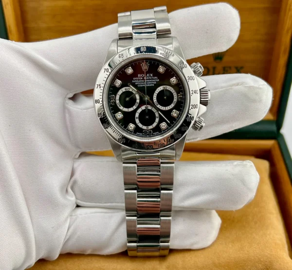 ROLEX - DAYTONA ZENITH BLACK DIAMOND