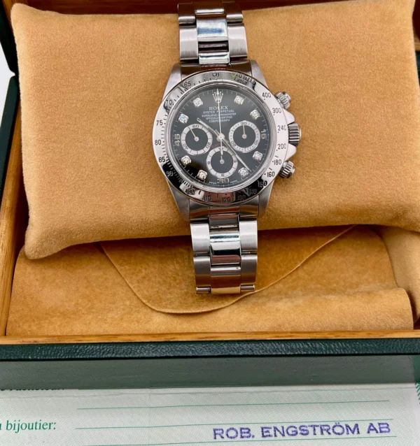 ROLEX - DAYTONA ZENITH BLACK DIAMOND - Image 4