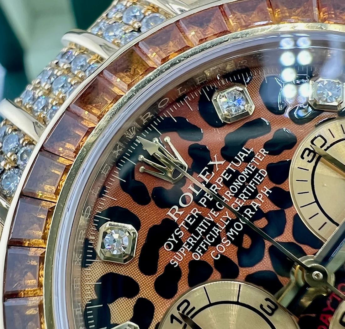 ROLEX Daytona 116598SACO Leopardo - Image 4