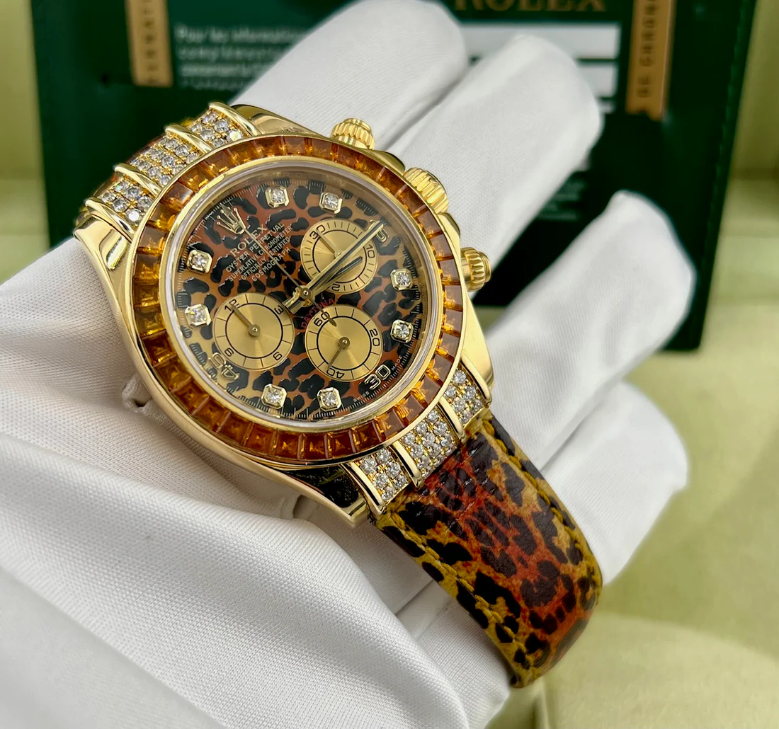 ROLEX Daytona 116598SACO Leopardo - Image 2