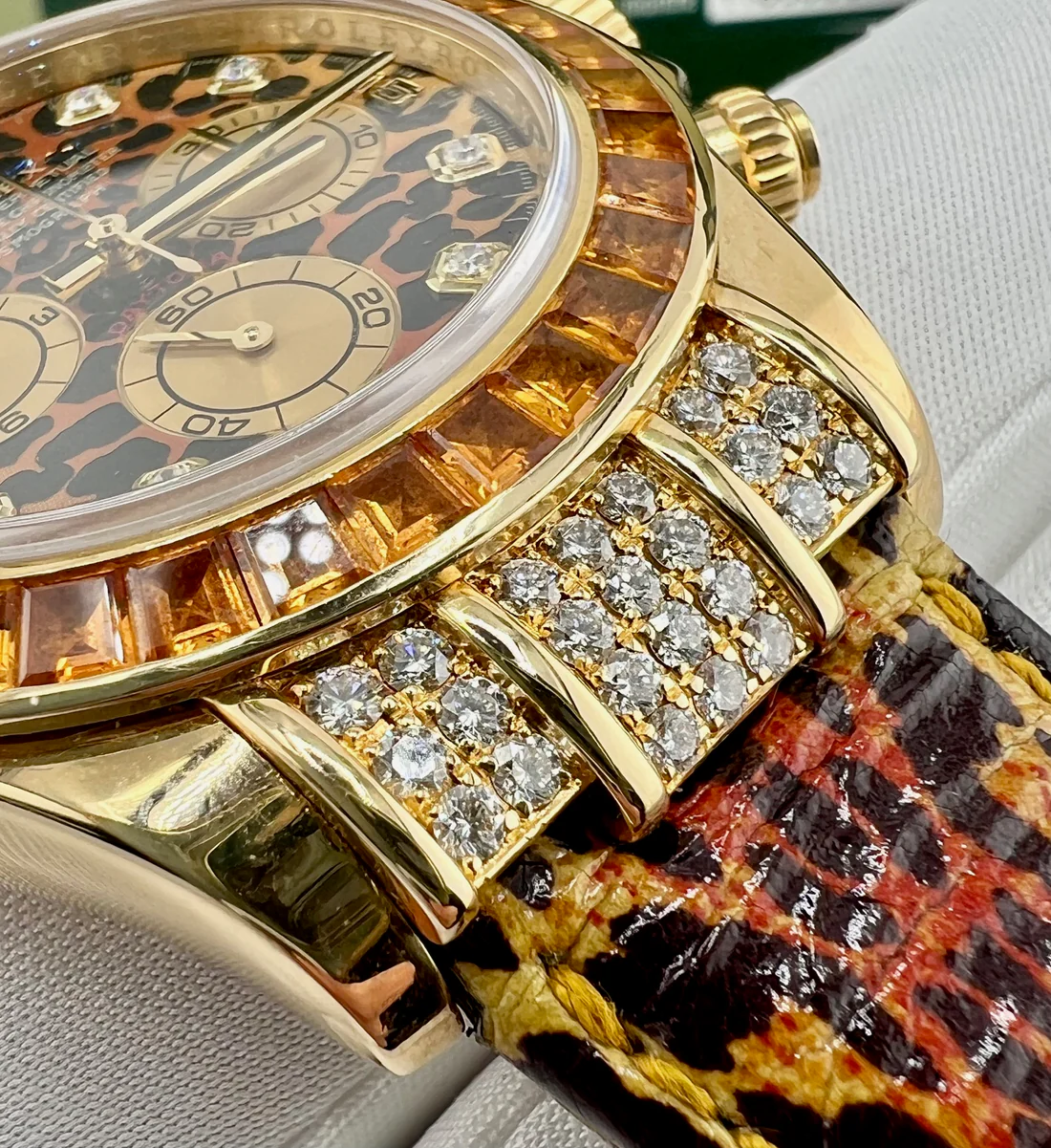 ROLEX Daytona 116598SACO Leopardo - Image 3